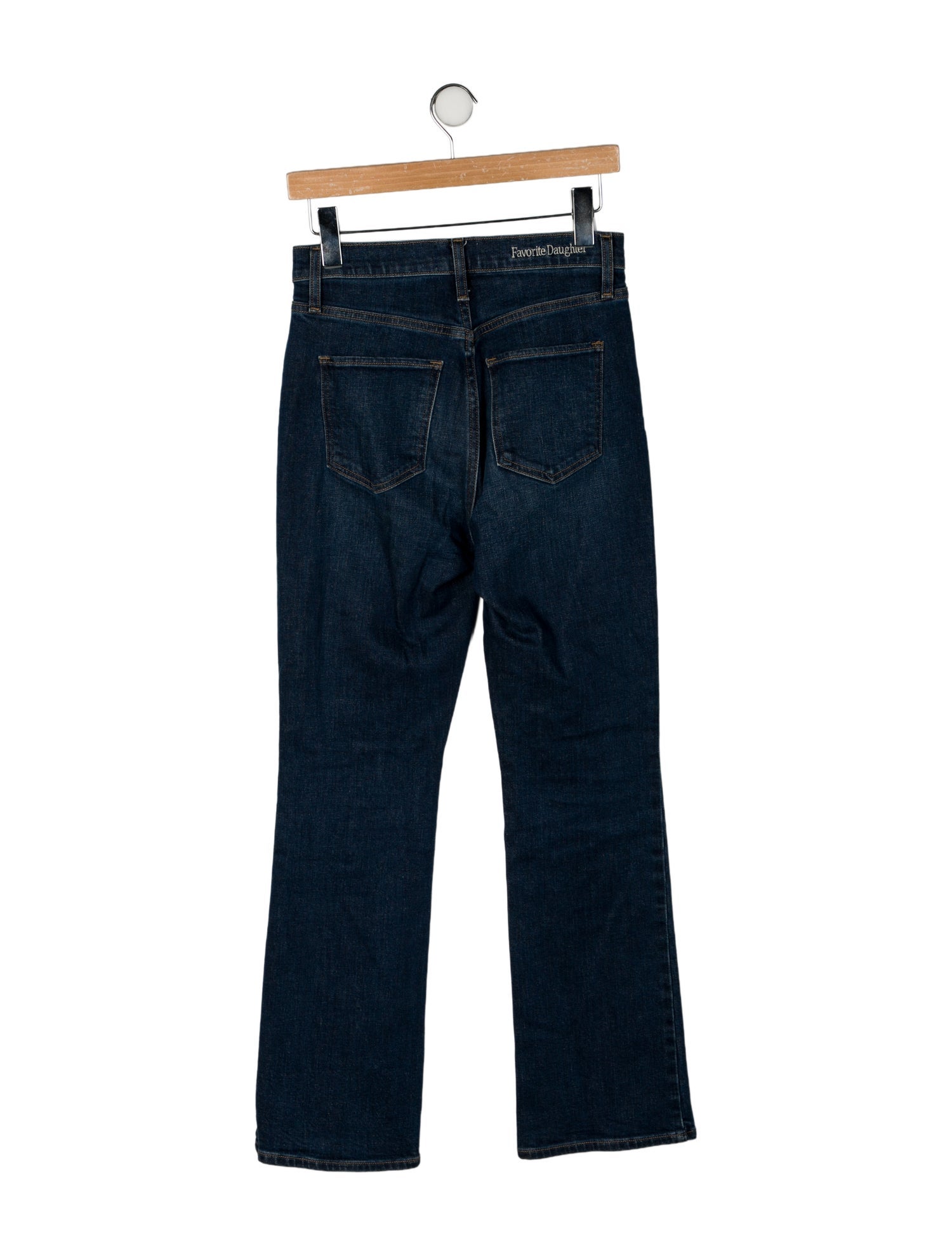 Favorite Daughter High-Rise Straight Leg Jeans