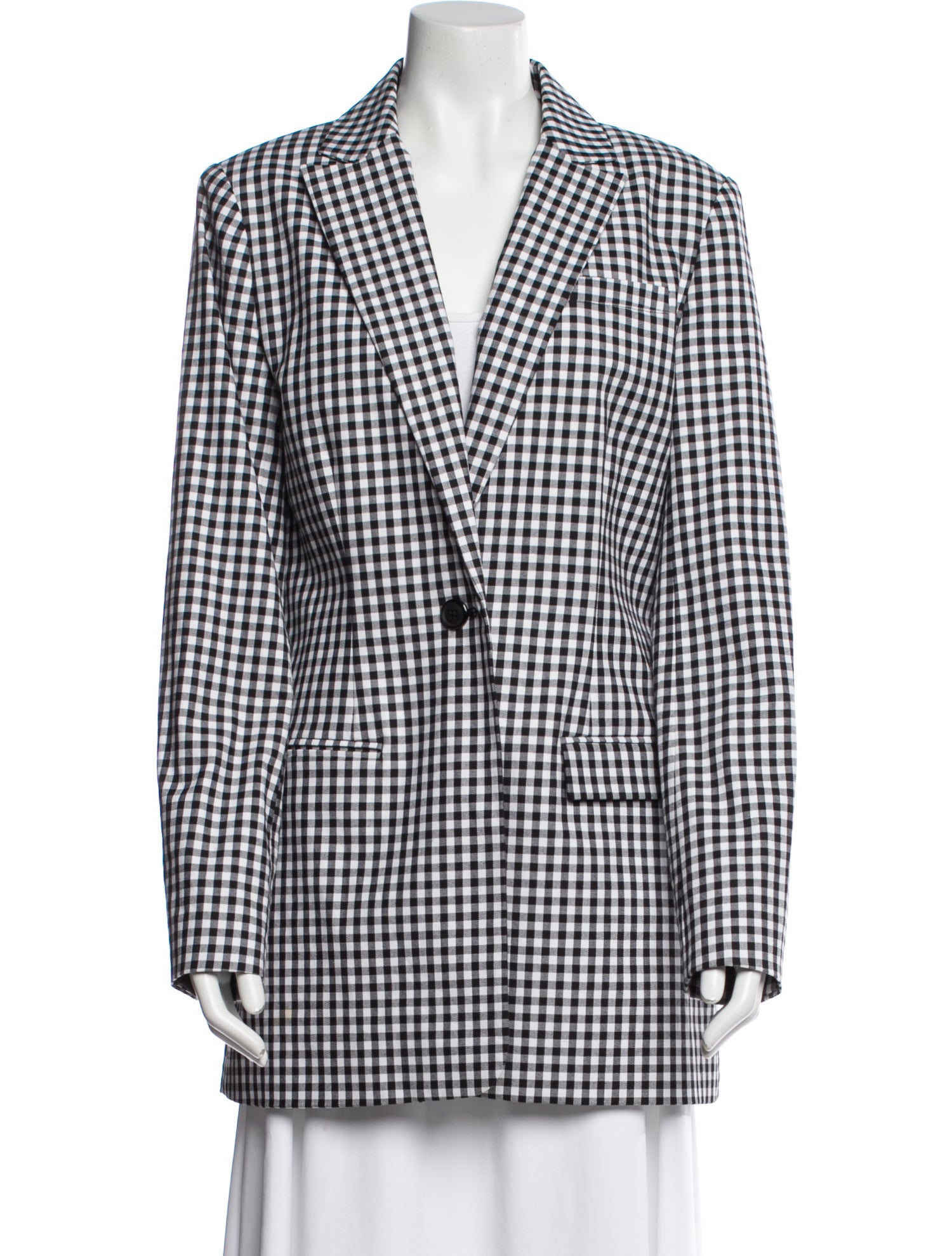 Favorite Daughter Plaid Print Blazer