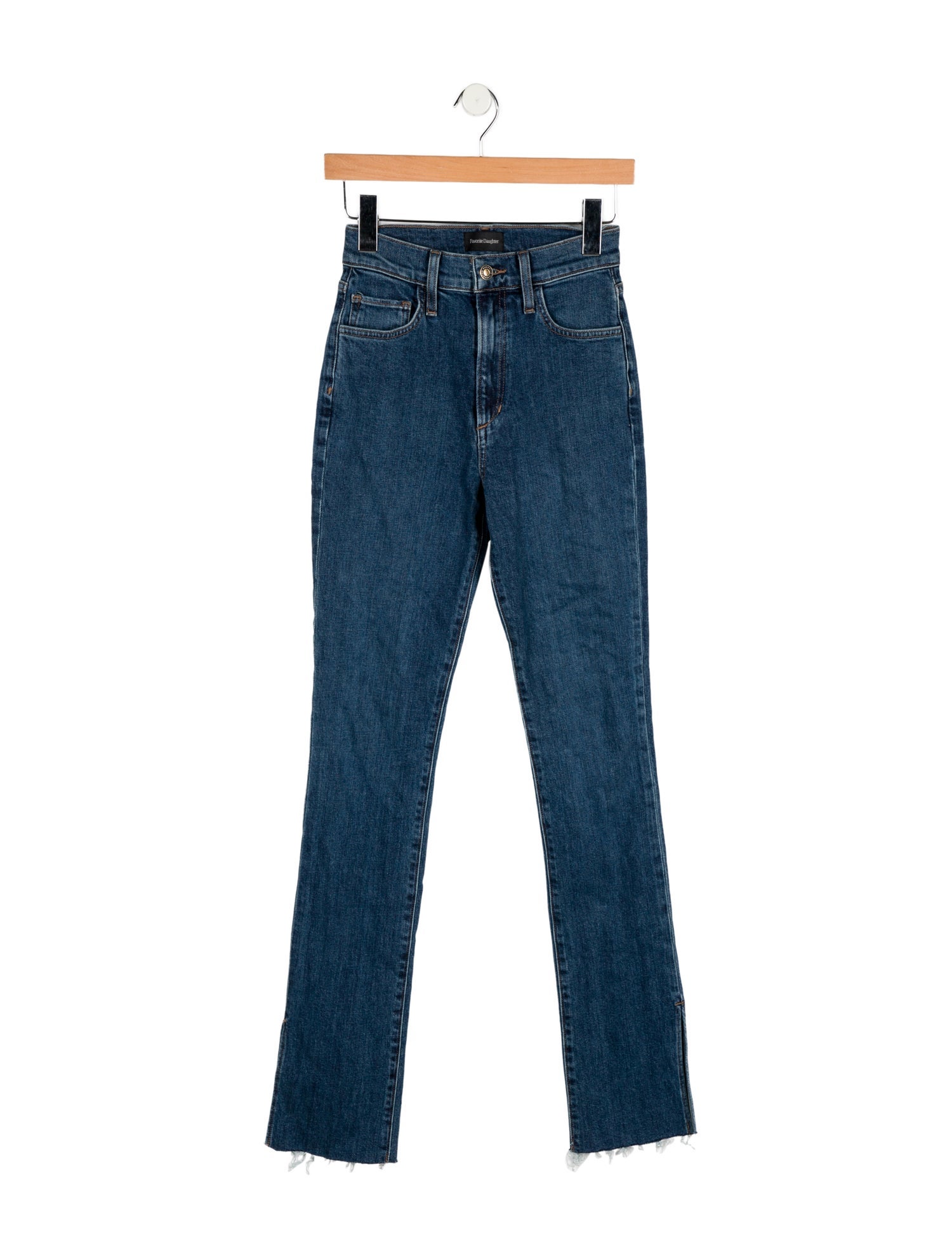Favorite Daughter Mid-Rise Straight Leg Jeans