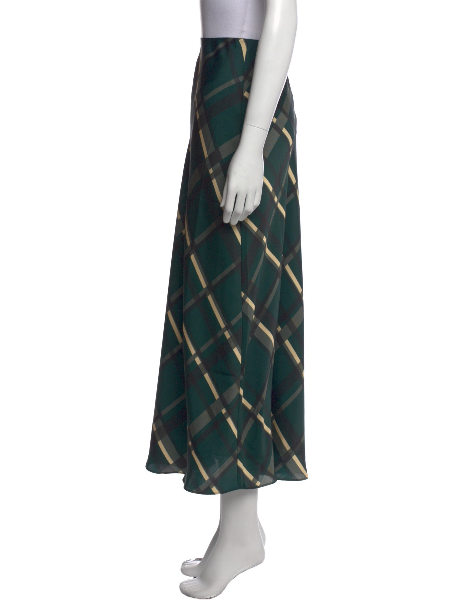 Favorite Daughter Plaid Print Midi Length Skirt w/ Tags