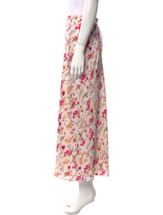 Favorite Daughter Floral Print Midi Length Skirt