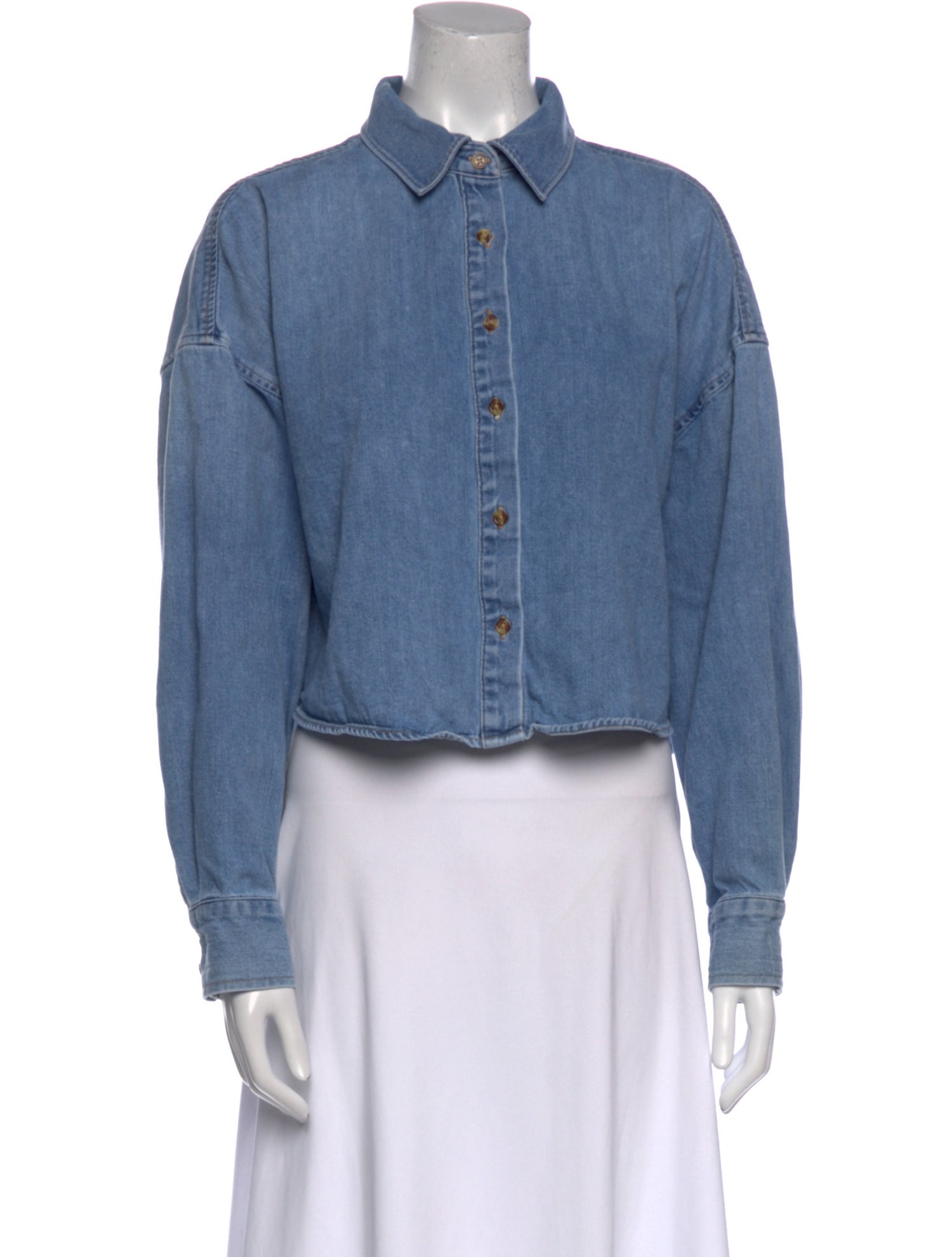 Favorite Daughter Long Sleeve Crop Top