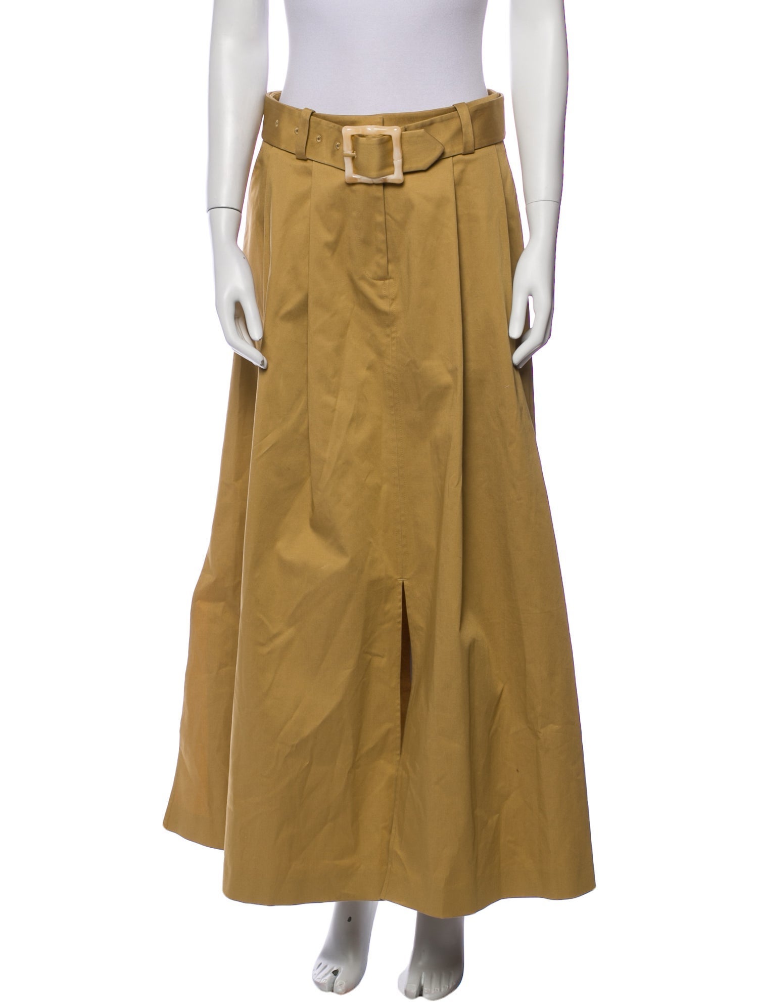 Favorite Daughter Pleated Accents Midi Length Skirt w/ Tags