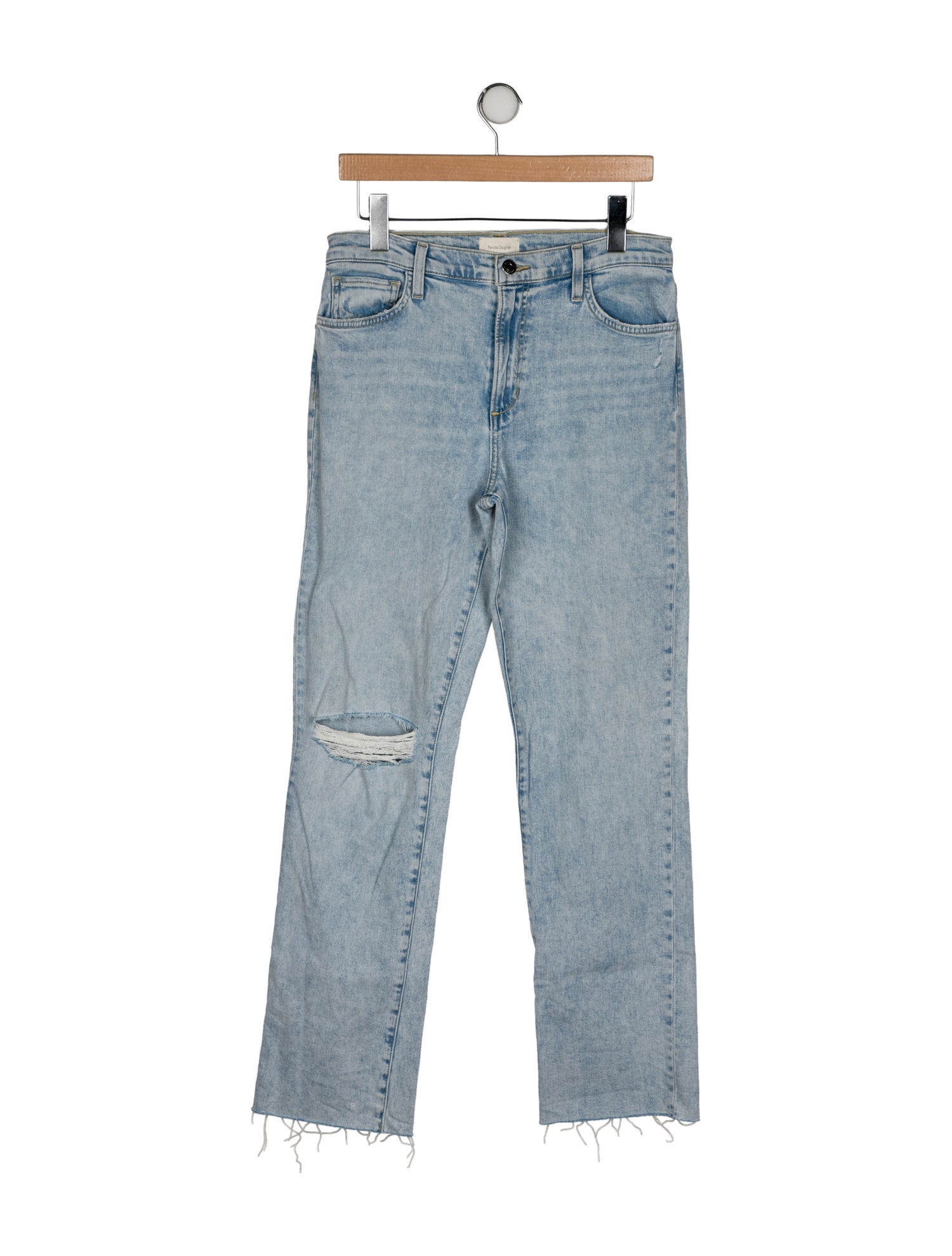 Favorite Daughter Mid-Rise Straight Leg Jeans