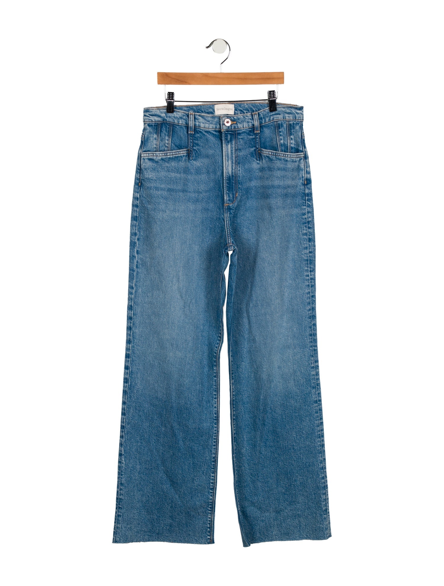 Favorite Daughter High-Rise Wide Leg Jeans