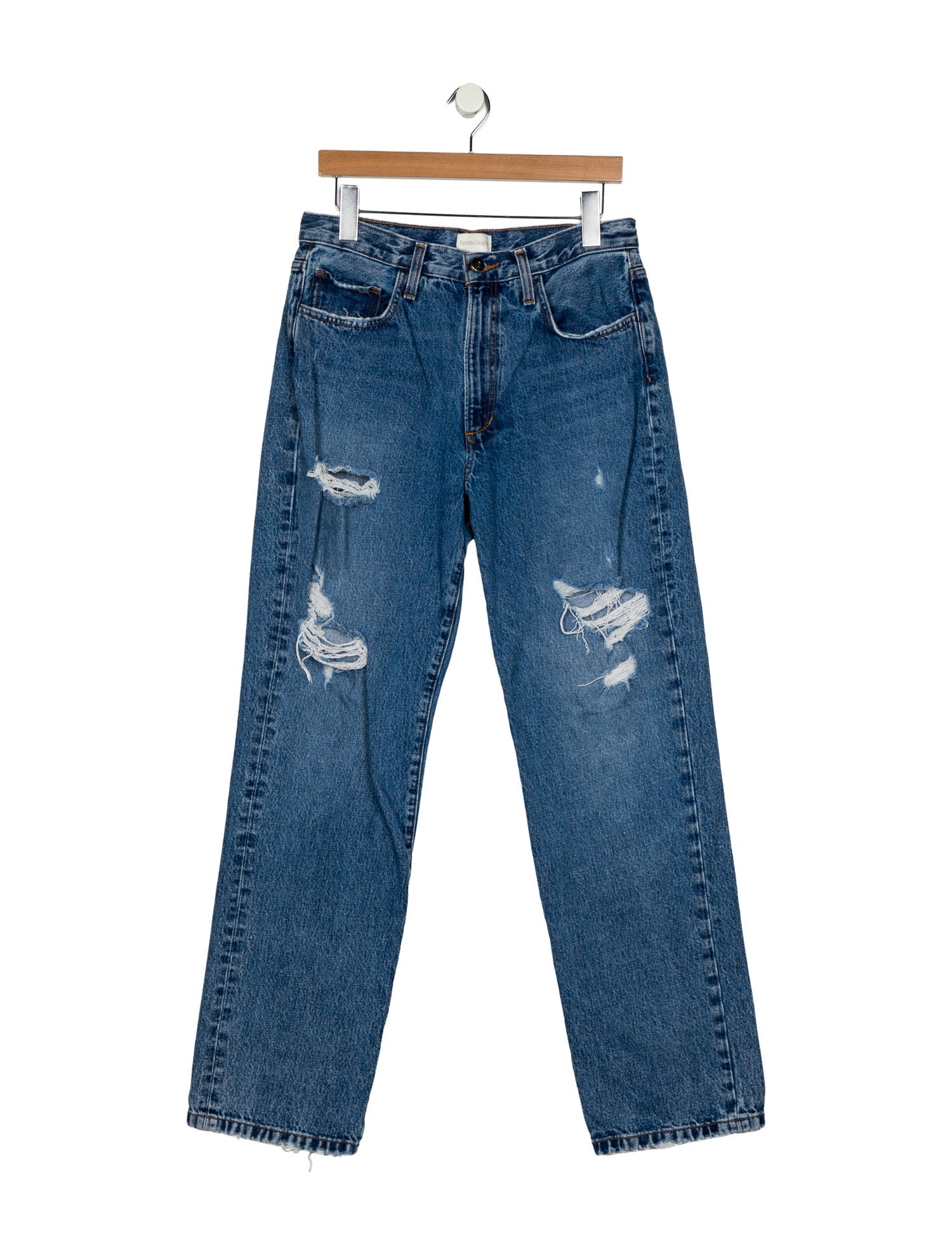 Favorite Daughter Mid-Rise Wide Leg Jeans