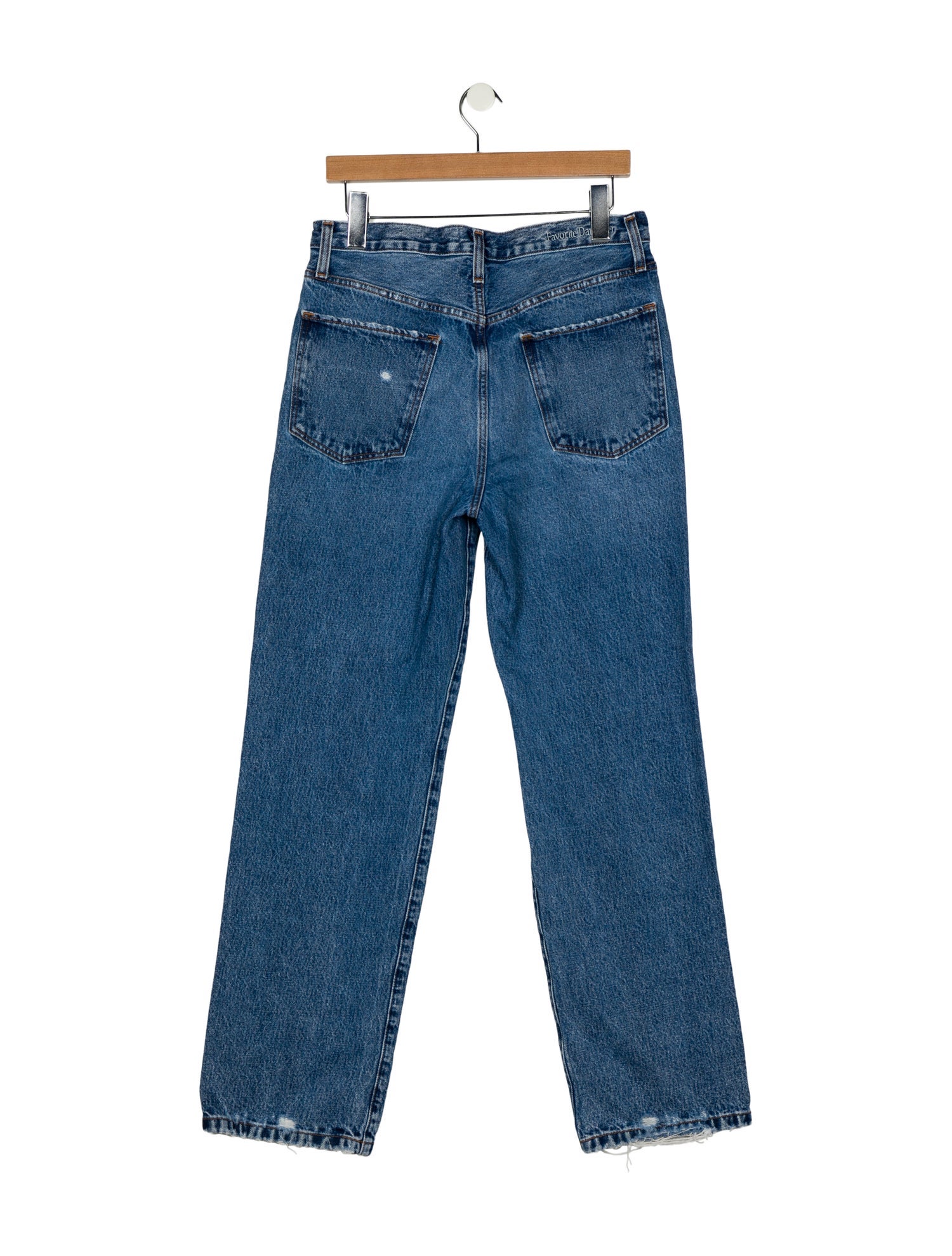 Favorite Daughter Mid-Rise Wide Leg Jeans