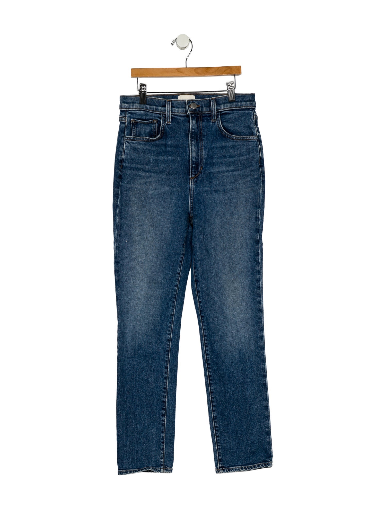 Favorite Daughter High-Rise Straight Leg Jeans