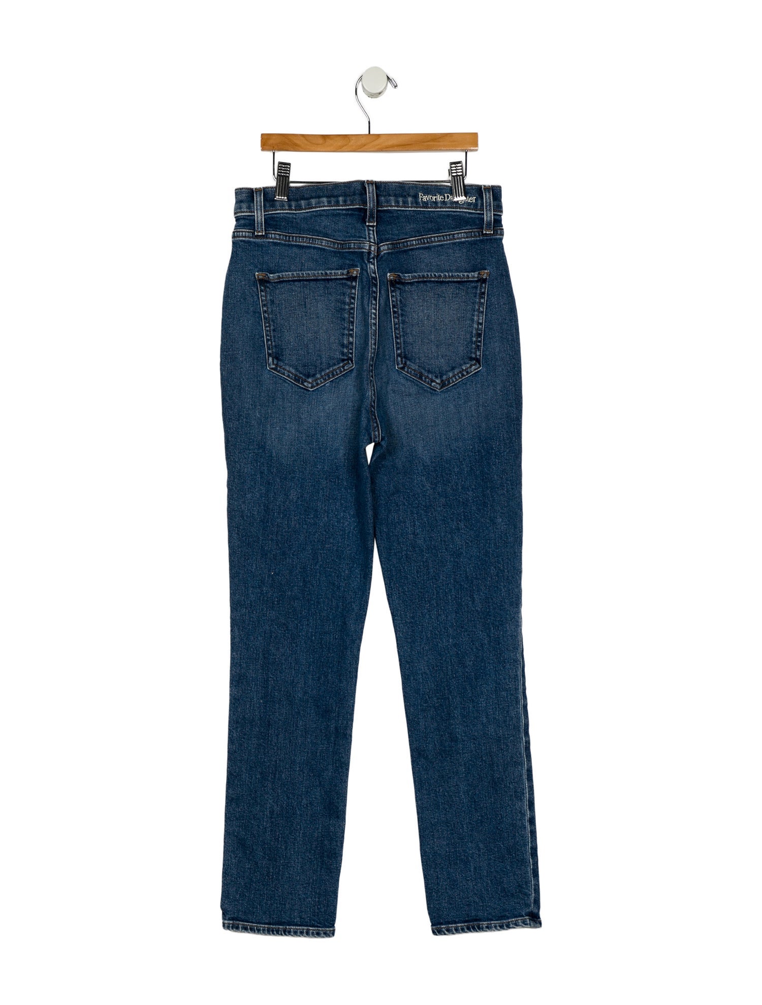 Favorite Daughter High-Rise Straight Leg Jeans