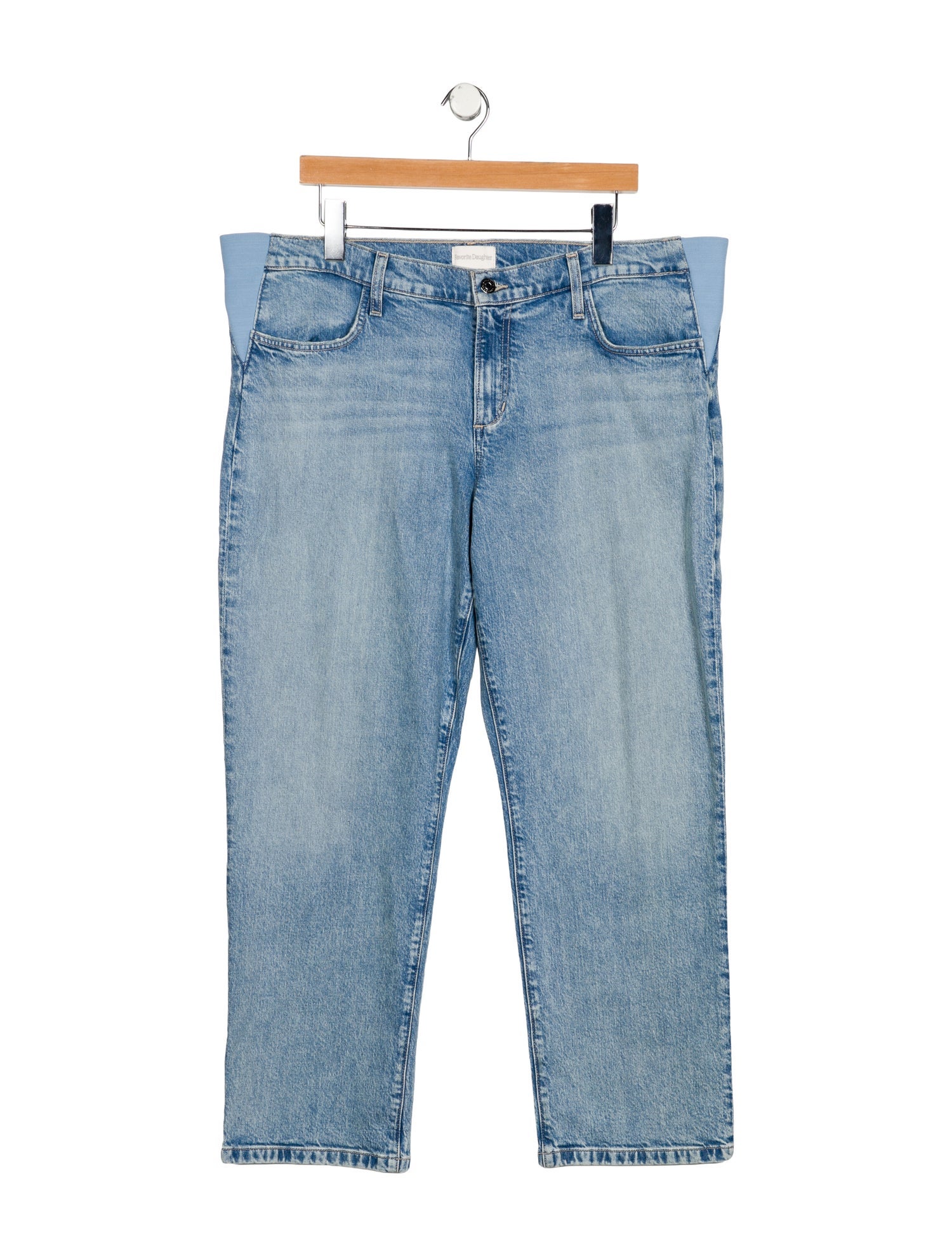 Favorite Daughter Mid-Rise Straight Leg Jeans