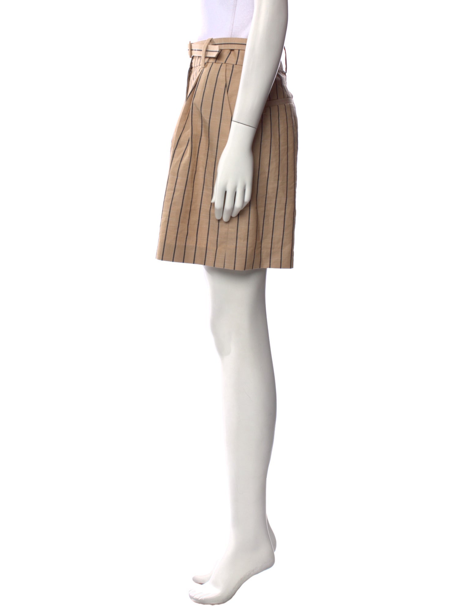 Favorite Daughter Striped Knee-Length Shorts