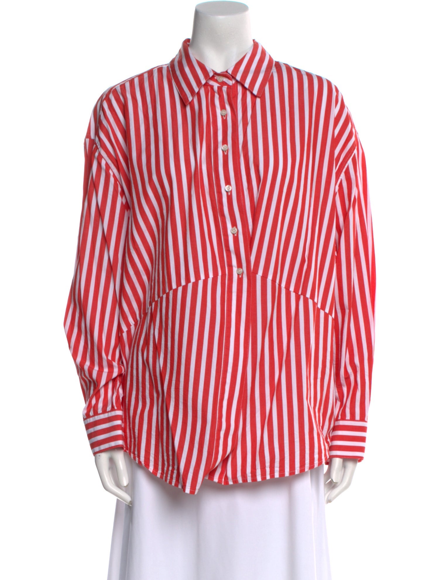 Favorite Daughter Striped Long Sleeve Button-Up Top