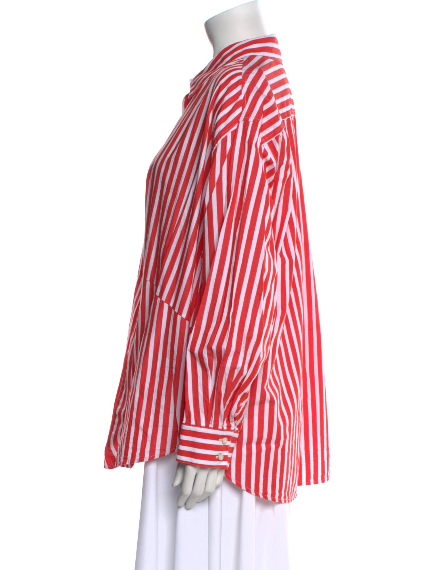 Favorite Daughter Striped Long Sleeve Button-Up Top