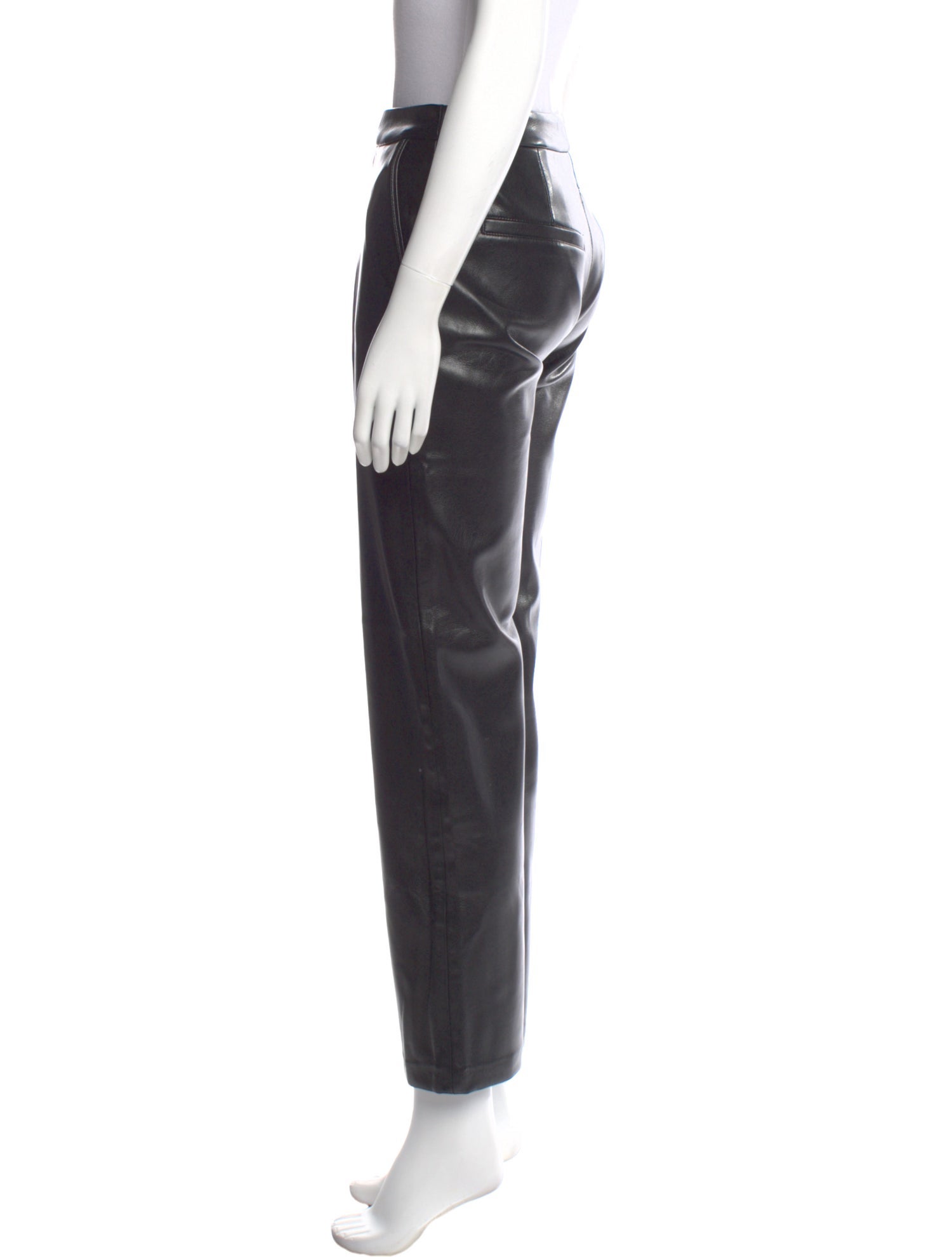 Favorite Daughter Faux Leather Straight Leg Pants w/ Tags
