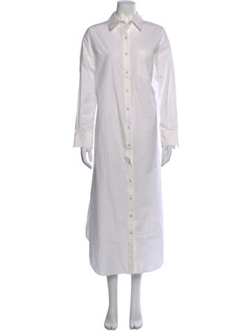 Pre-owned Favorite Daughter Long Dress In White