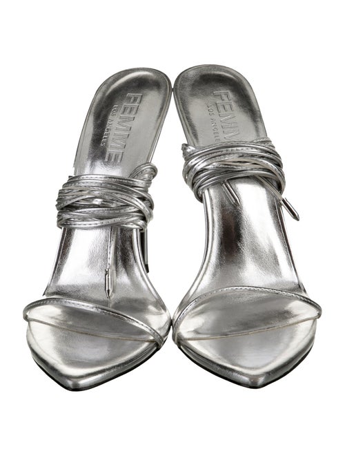 Femme LA Leather Gladiator Sandals