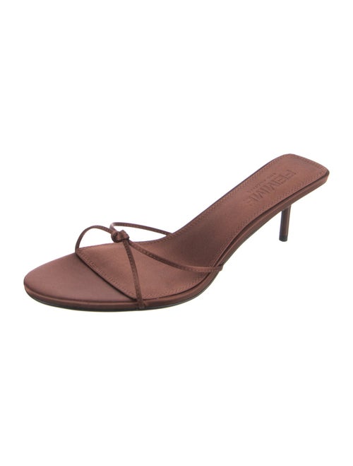 Femme LA Satin Slides