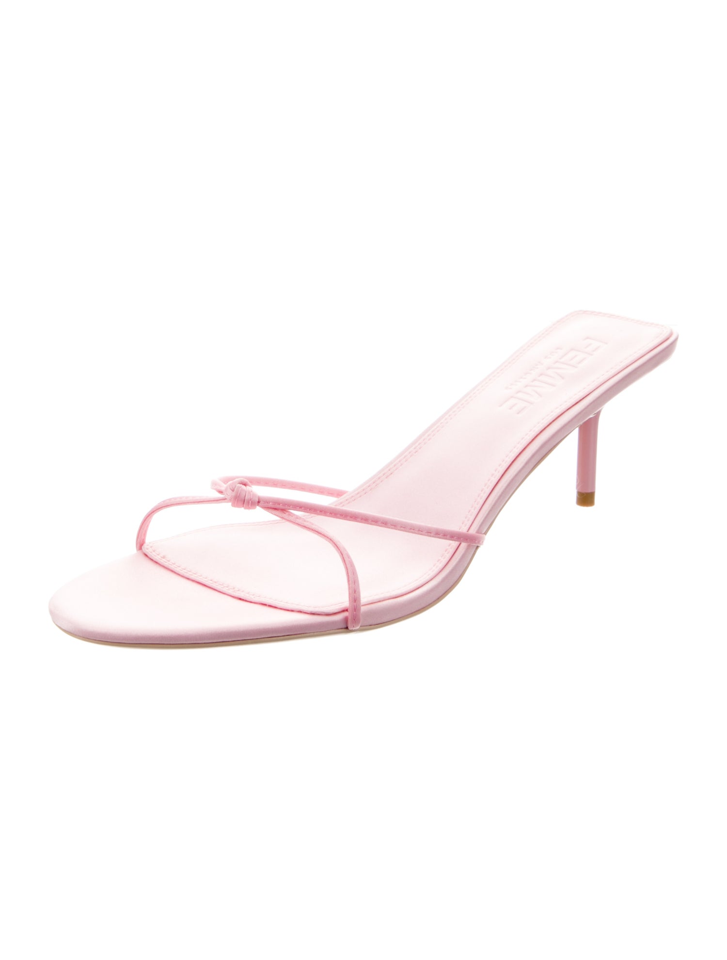 Femme LA Satin Slides