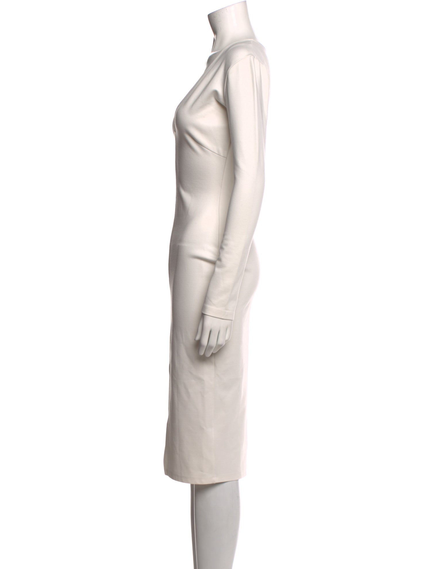 Femme LA V-Neck Midi Length Dress