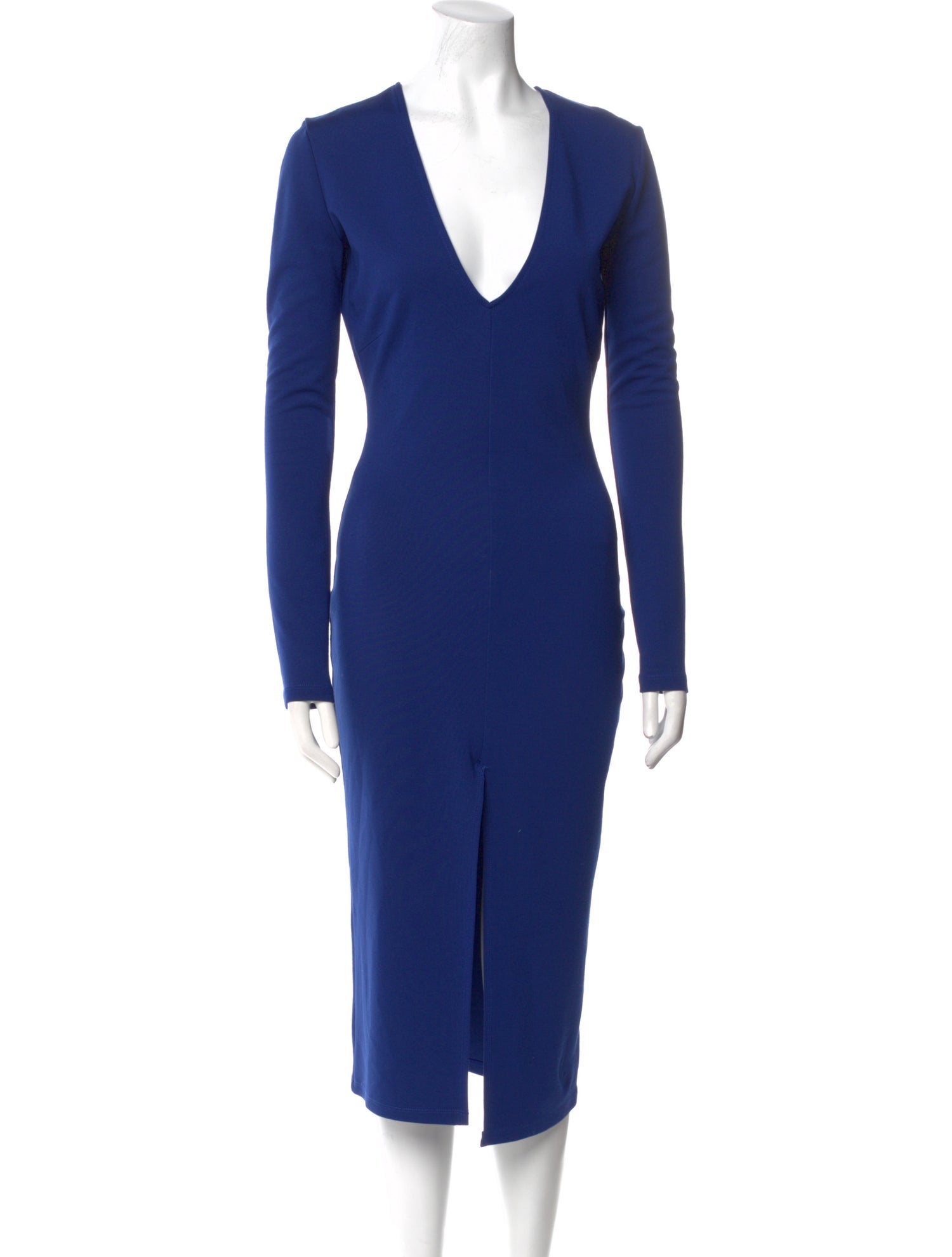 Femme LA V-Neck Midi Length Dress