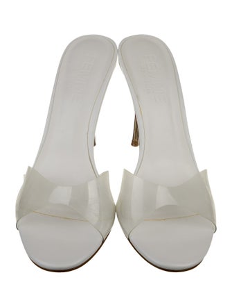 Femme LA Leather Slides