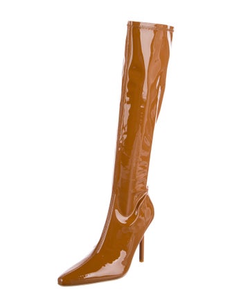 Femme LA Patent Leather Boots