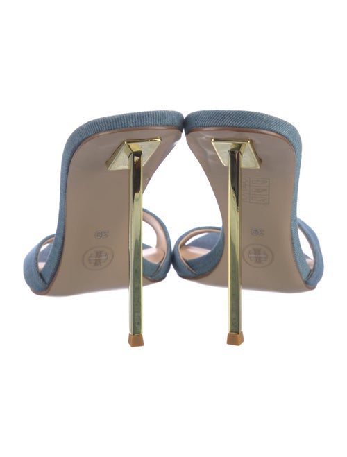 Femme LA Denim Slides