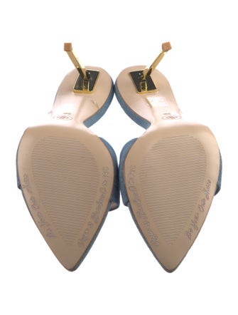 Femme LA Denim Slides