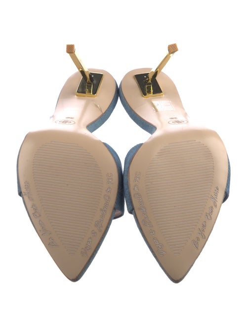 Femme LA Denim Slides