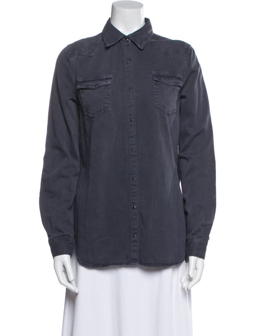 Femme LA Long Sleeve Button-Up Top