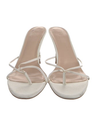 Femme LA Leather Slides