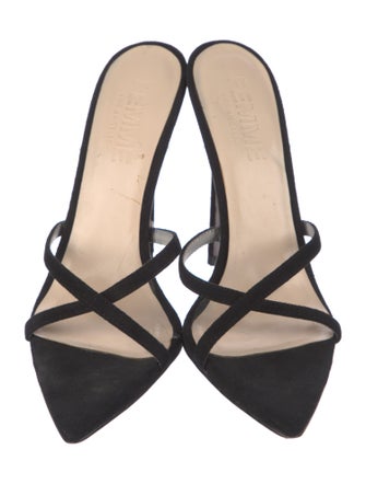 Femme LA Leather Slides