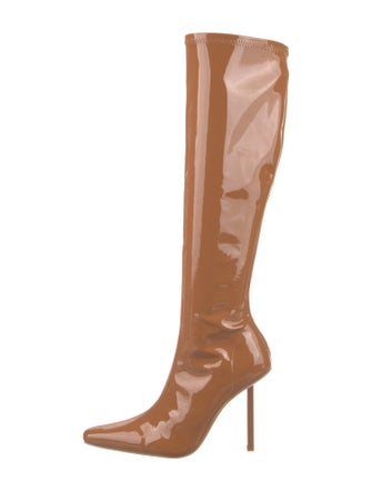 Femme LA Patent Leather Boots