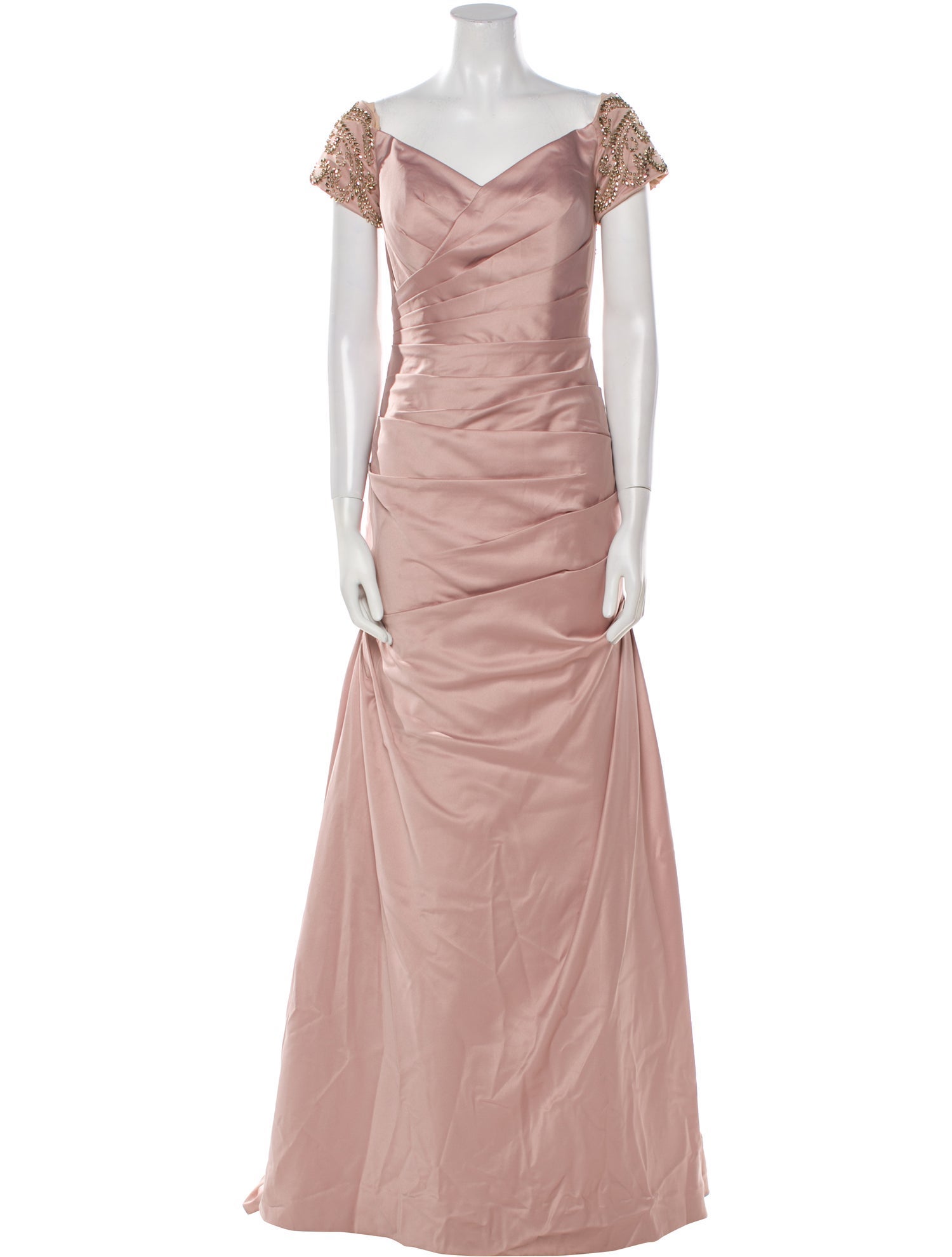 Femme LA V-Neck Long Dress