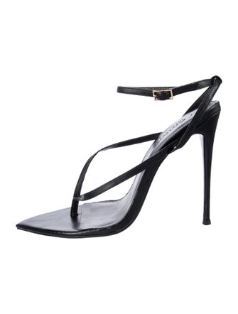 Femme LA Leather Slingback Sandals