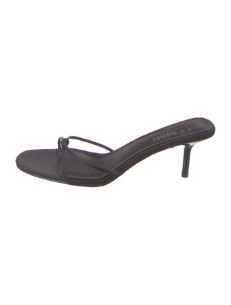Femme LA Satin Slides