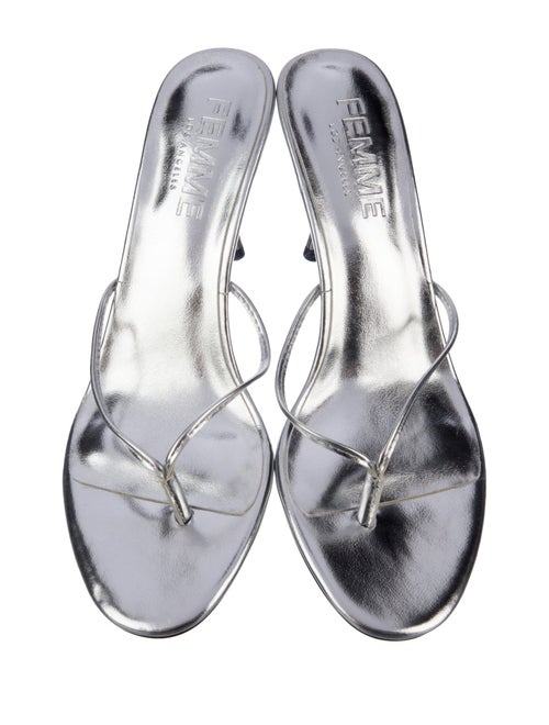 Femme LA Leather Flip Flops