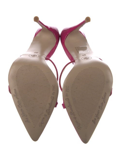 Femme LA Patent Leather Slides