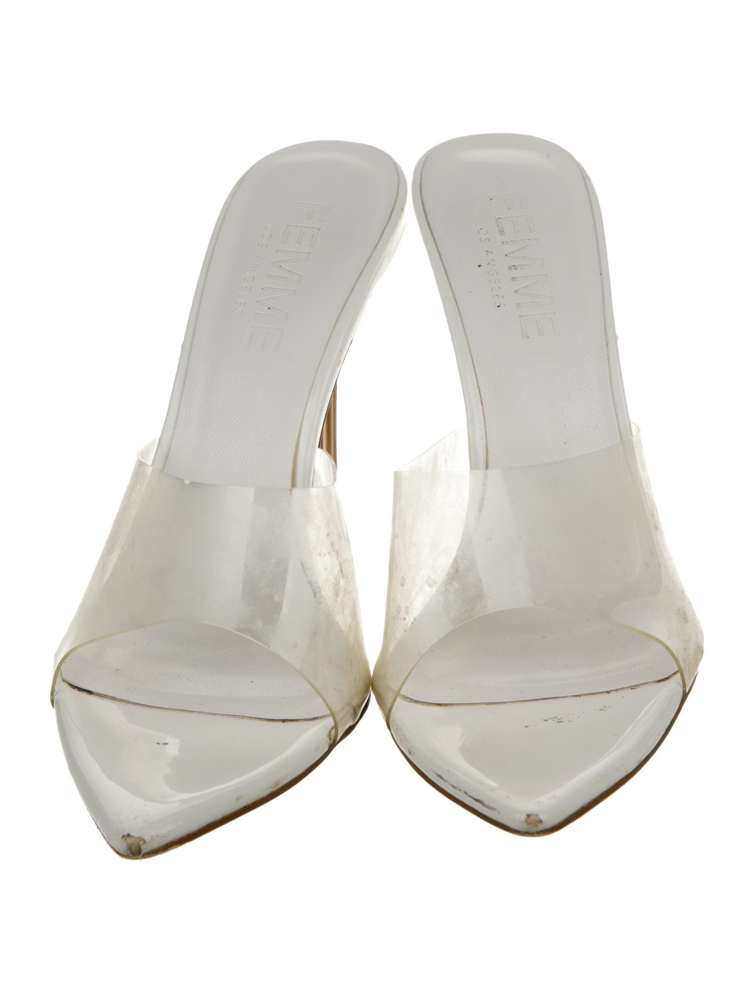 Femme LA PVC Slides