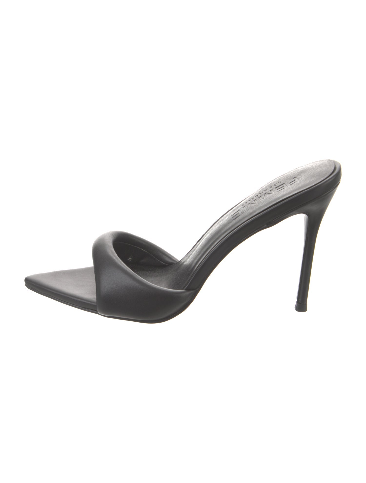 Femme LA Leather Slides