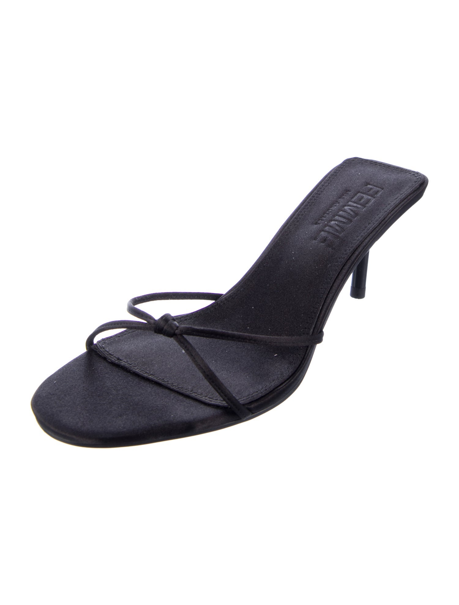 Femme LA Leather Slides