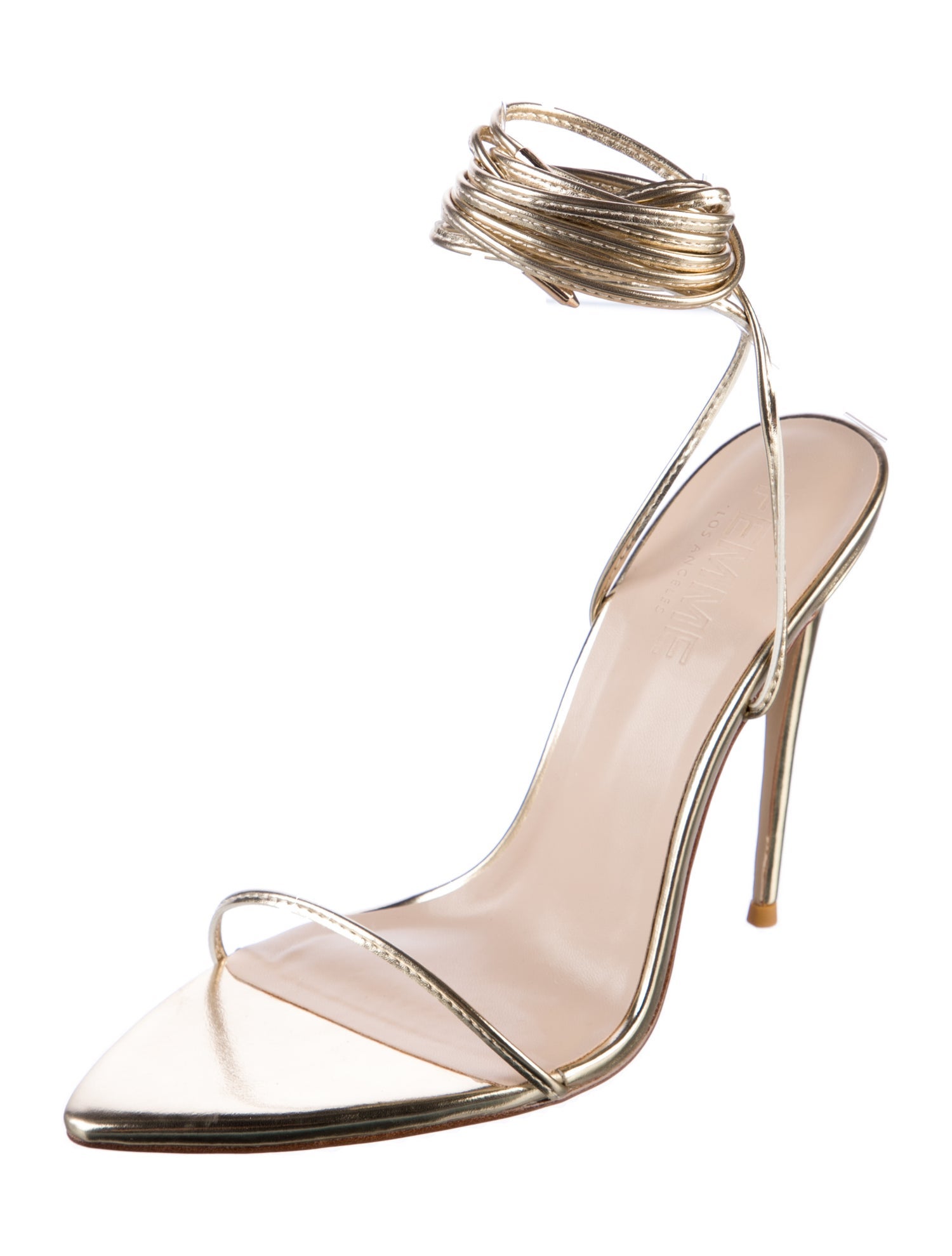 Femme LA Patent Leather Sandals