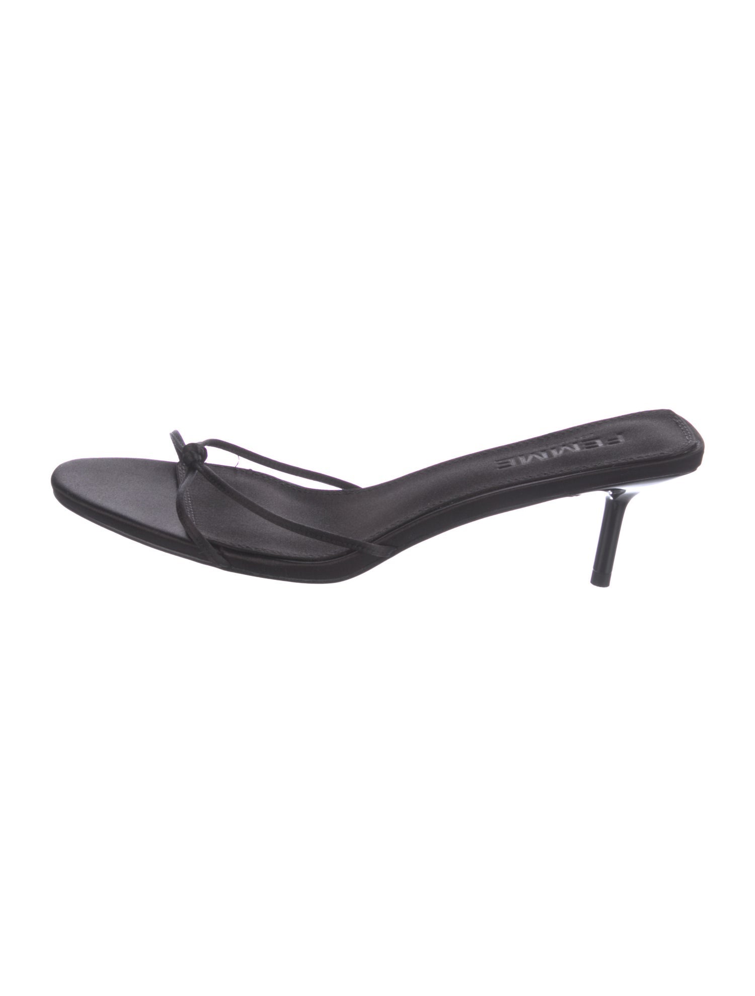 Femme LA Satin Slides