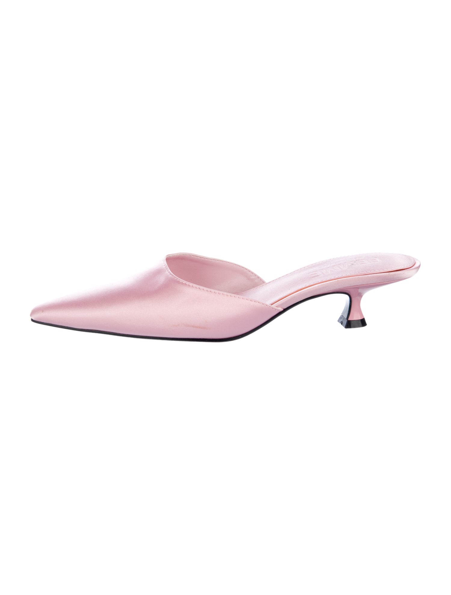 Femme LA Satin Mules