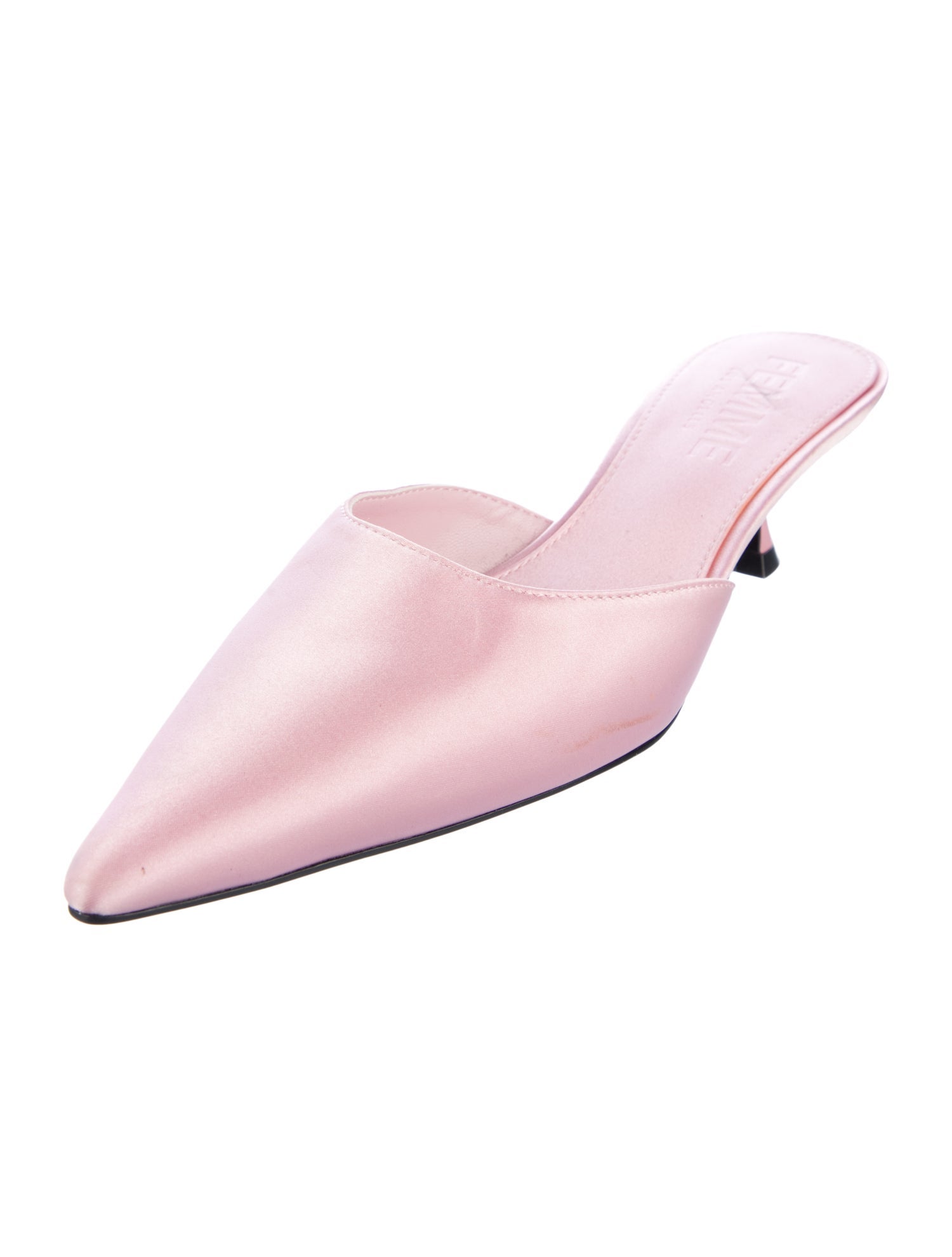 Femme LA Satin Mules