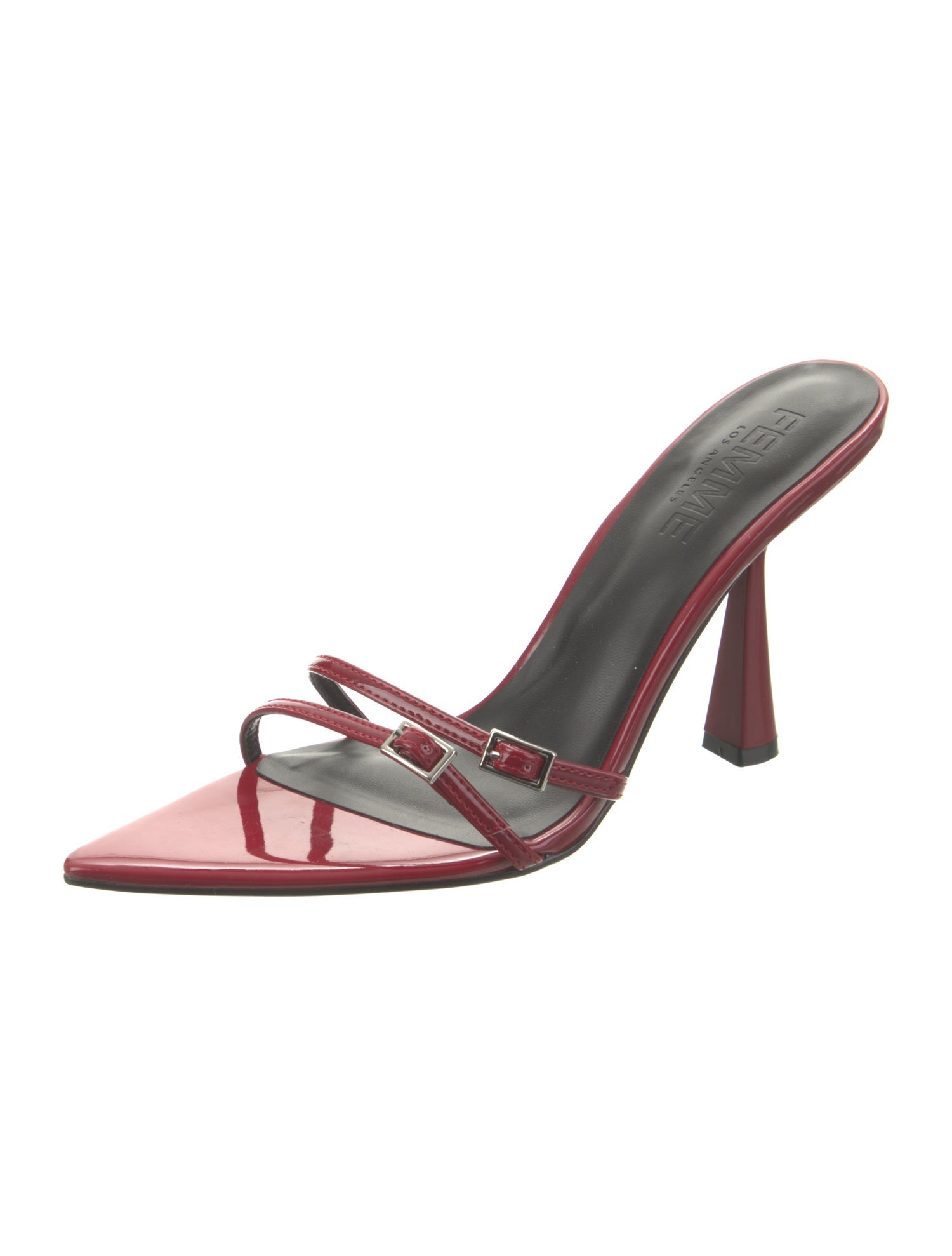 Femme LA Leather Slides