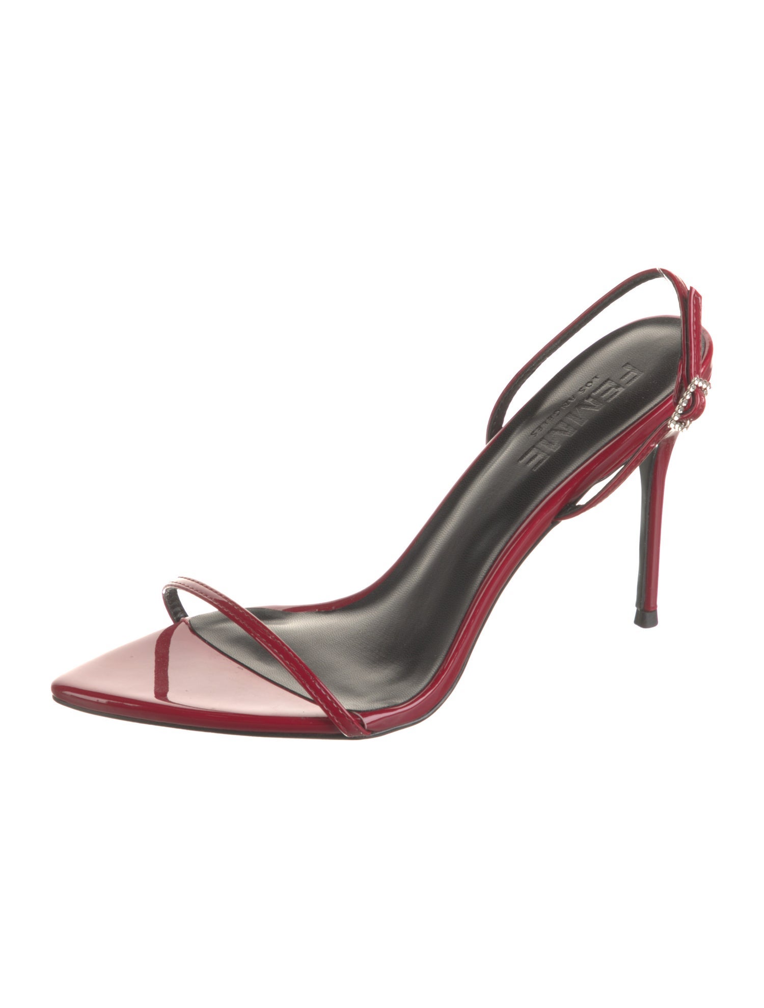 Femme LA Leather Slingback Sandals