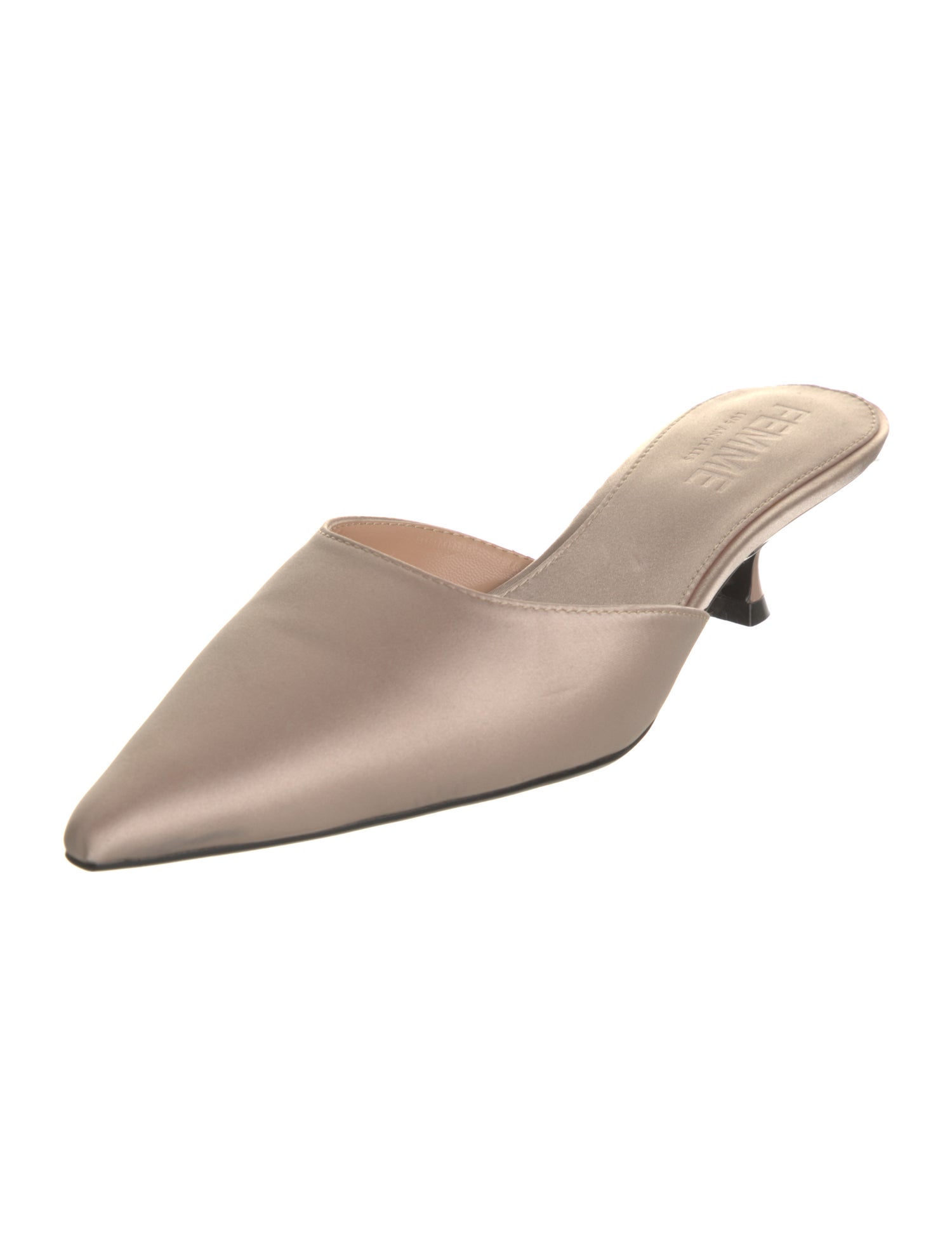 Femme LA Satin Mules