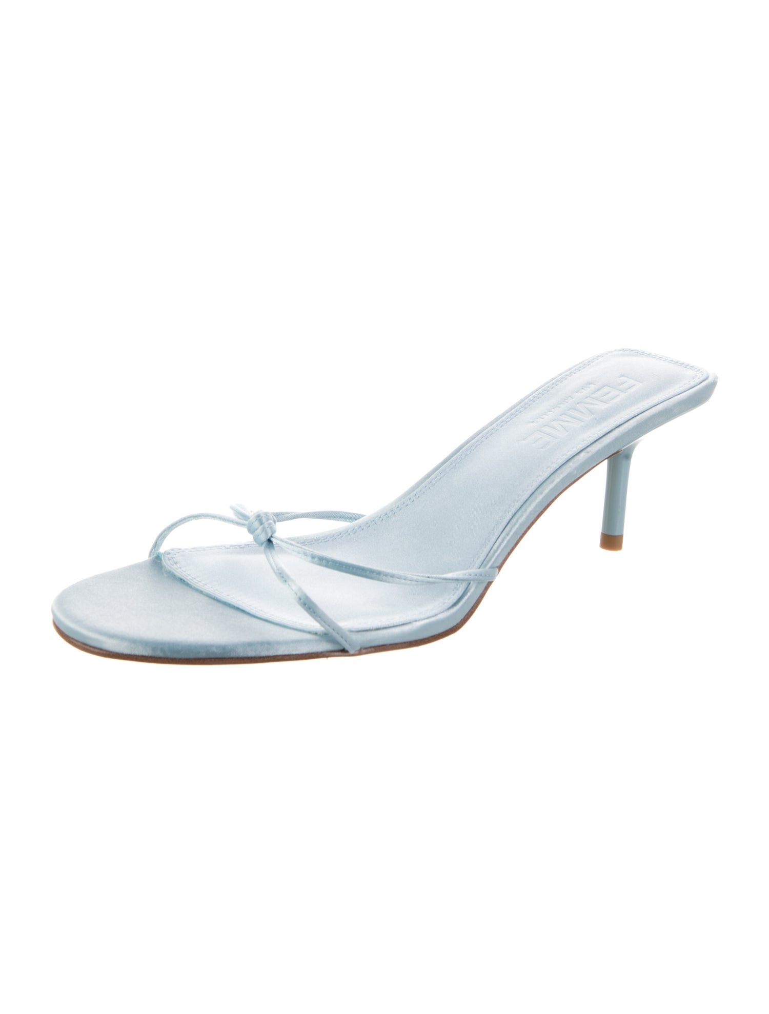Femme LA Satin Slides