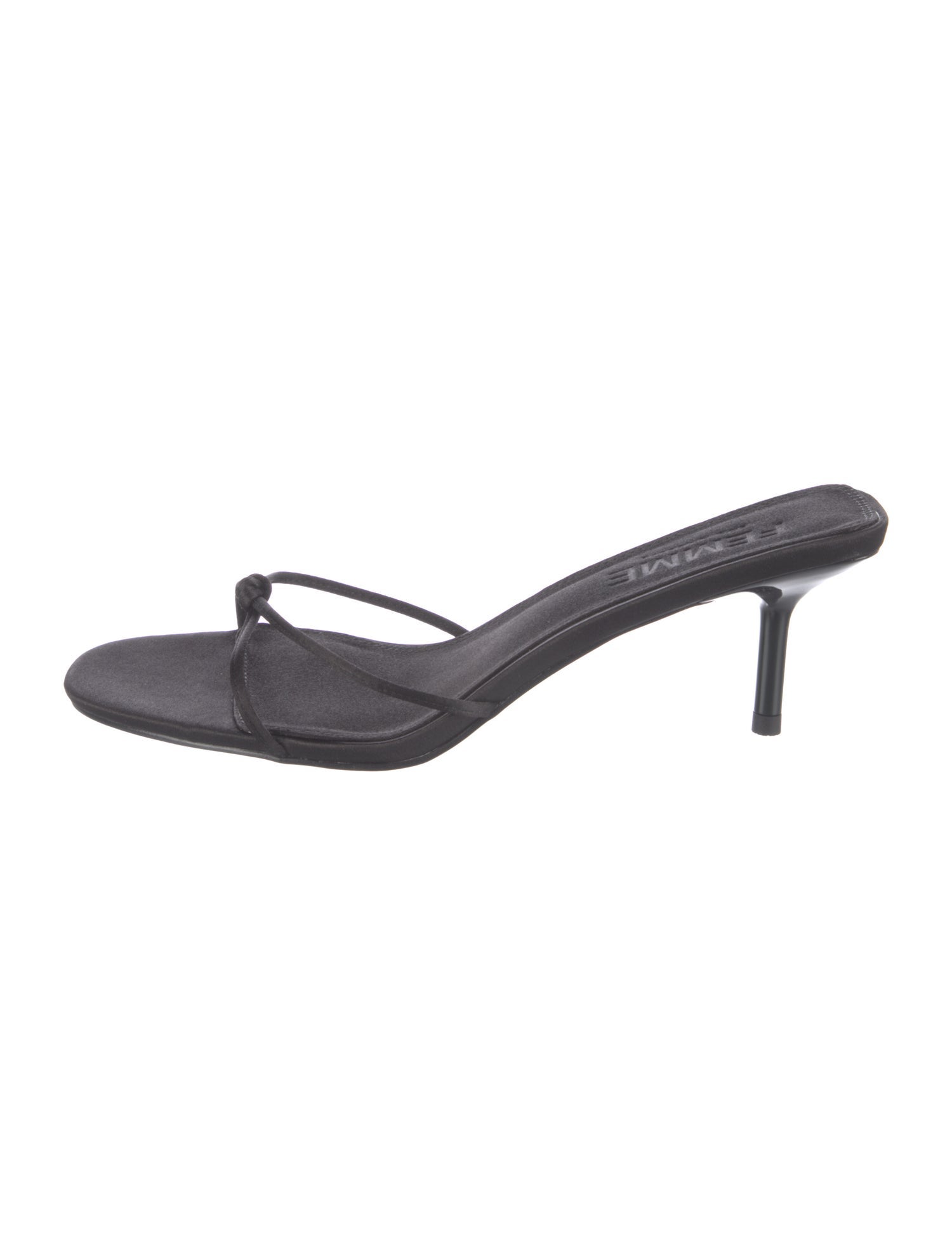 Femme LA Satin Slides